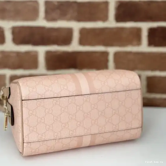 First bag ru TOP GUCCI HANDLE GG BAG SMALL OPHIDIA 0525